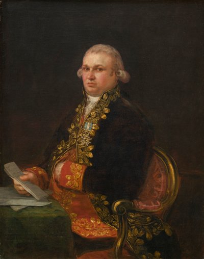 Don Antonio Noriega von Francisco de Goya